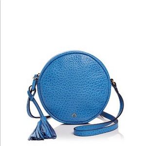 Etienne Aigner Canteen Pebbled Leather Crossbody
